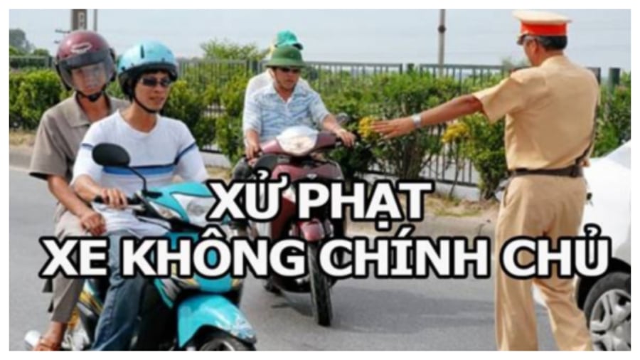 xe khong chinh chu can giay to gi