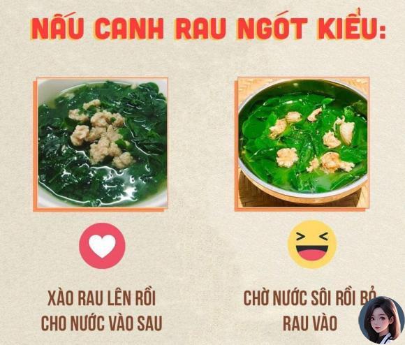 canh rau ngót, nấu canh rau ngót, món ngon 