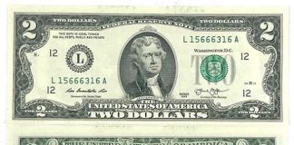 Vì sao tờ 2 USD được coi là đồng tiền may mắn và thường được lì xì trong dịp Tết?