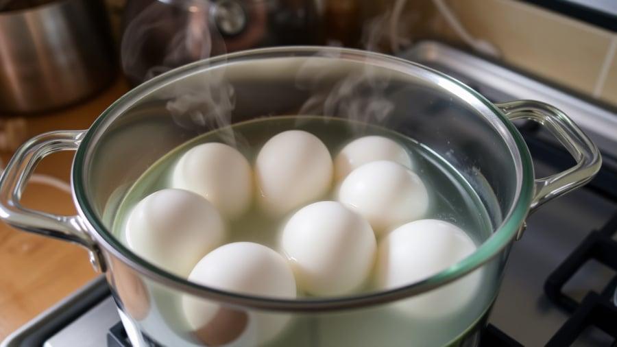 Nước luộc trứng hoạt động như một chất xúc tác tự nhiên, thúc đẩy quá trình phân hủy các chất hữu cơ trong thùng ủ phân