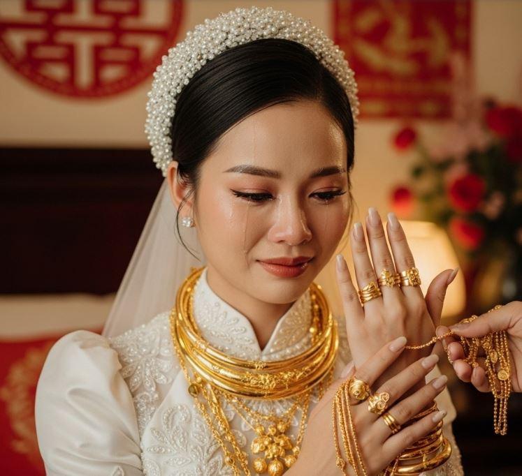 Ham lấy chồng đại gia, ngày cưới tôi đeo vàng kín cổ, ai ngờ trong đêm tân hôn…
