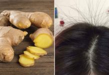 Cách gội đầu bằng gừng tươi trị gàu hiệu quả, da đầu sạch bong, tóc con mọc lên tua tủa