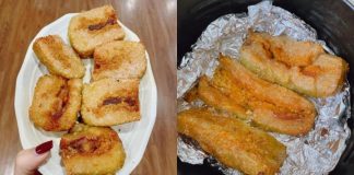 Mẹo rán bánh chưng giòn ngon, không ngấm dầu mỡ