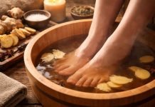 Cách làm nước gừng ngâm chân: Thư giãn ngủ ngon, dưỡng khí huyết, giữ gìn thanh xuân, trẻ lâu