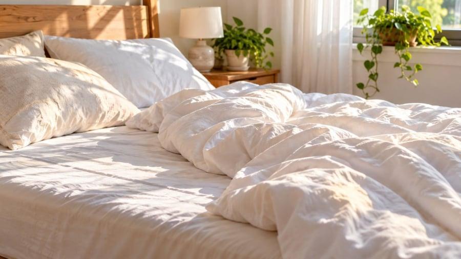Đừng vội gấp chăn màn ngay khi thức dậy